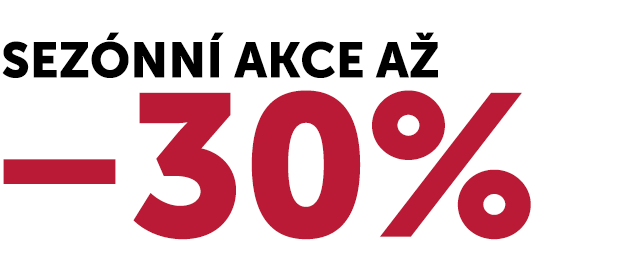 Sezónní akce -30 %